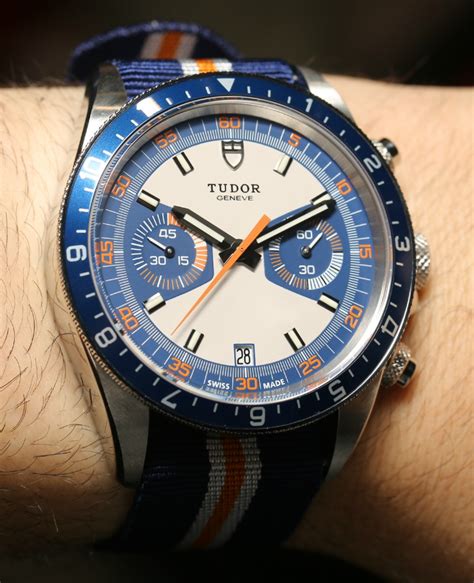 tudor chronograph heritage|tudor heritage chrono blue price.